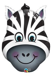 Ballon aluminium Zebra Joey 81cm