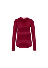 Tchibo - Női hosszú ujjú sportfelső - nő - méret S 36/38 - piros/csíkos