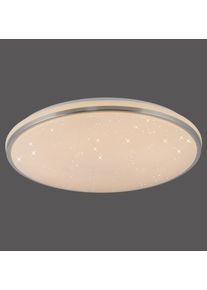 KYLE Plafonnier Luminaires Leuchten Direkt LED Argenté, 1 lumière