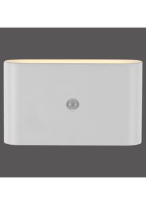 ZIDDY Applique murale Luminaires Leuchten Direkt LED Blanc, 2 lumières, Détecteur de mouvement