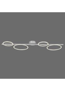 RITUS Plafonnier Luminaires Leuchten Direkt LED Argenté, 1 lumière