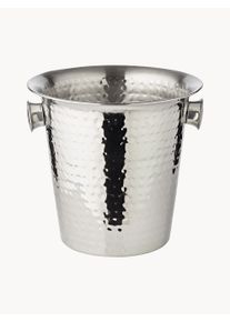 EDZARD Handmade Champagne Cooler Joey Silver High-grade steel Ø 21 x H 21 cm