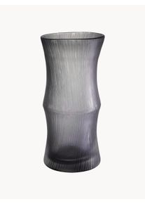 Eichholtz Mouth-Blown Vase Thiara Black Ø 18 x H 38 cm