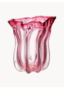 Eichholtz Mouth-Blown Vase Caliente Pink Ø 25 x H 28 cm