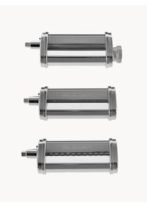 KitchenAid Komplet przystawek do makaronu KitchenAid, 3 elem. Srebrny Stal nierdzewna S 25 x W 10 cm