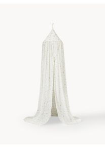 Cam Cam Copenhagen Dosel para cama de algodón ecológico Dreamland Beige, Blanco Algodón, Algodón orgánico Ø 50 x Al 220 cm