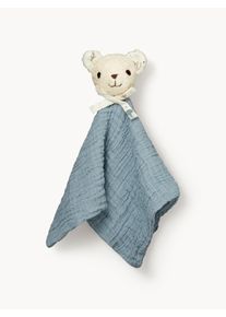 Cam Cam Copenhagen Nusseklud Bjørn af økologisk bomuld Blå Bomuld, Økologisk bomuld B 35 x L 35 cm
