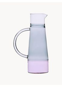 Ichendorf Handmade Jug Caipirinha, 1.5 L Grey Glass 1,5 L