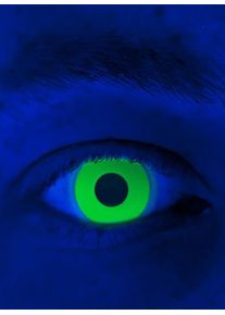 maskworld UV Grün Kontaktlinsen