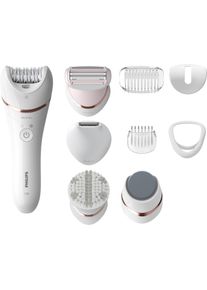 Philips, Epilierer, Epilator Series 8000 BRE740/10 Epilierer, nass und trocken