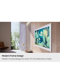 Samsung TV GQ50LS03FAUXZG (50", The Frame, QLED, 4K), TV, Schwarz
