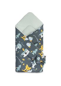 Sensillo, Babytrage, Waffeltüte Wald Glade Mint 75x75