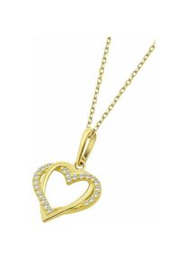 Lotus, Kettenanhänger, Damenanhänger HIN00214/45 Gold