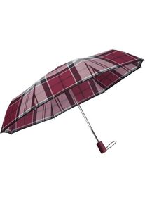 Samsonite, Herren, Regenschirm, Alu Drop S Safe 3 Sect. Auto O/C, Rot