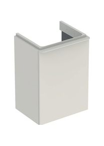 Geberit, Waschbeckenunterschrank, Smyle Square Handwaschbecken Unterschrank, 500350, 442x617x356mm, mit 1 T&uuml;r, rechts&ouml;ffnend (44 x 35.5 x 62 cm)