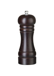 Hendi Pfeffermühle aus Holz. Holz dunkel, Pfeffermühle + Salzmühle, Braun