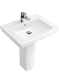 Villeroy & Boch Villeroy & Boch, Waschbecken, Waschtisch Subway 2.0 60 cm wei mit Beschichtung 711360R1 (470 mm, 600 mm)