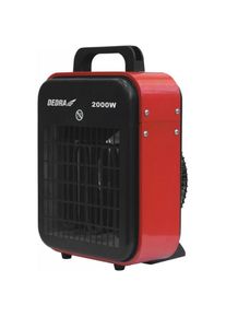 Dedra electric heater 2000W (DED9920B), Heizl&uuml;fter, Rot