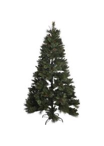 DKD Home Decor, Weihnachtsbaum, Weihnachtsbaum grün PVC Kunststoff 135 x 135 x 225 cm (225 cm)