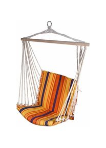 Cattara, Hängematte, Hängematte zum Sitzen 95x50cm rot-orange