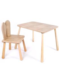 Homitis, Kinderstuhl + Kindertisch, Dreamy Kid's Table Set (Kindersitzgruppe)