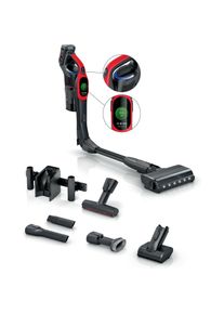 Bosch Hausger&auml;te BCS1041PET, Staubsauger, Schwarz, Rot