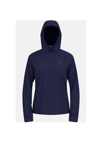 Odlo, Damen, Laufjacke, Damen X-ALP WATERPROOF PRO Jacke marineblau Regenmantel, Blau, S
