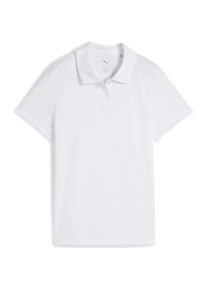 Puma, Mädchen, Sportshirt, Girls Pure SS Polo (116), Weiss, 116