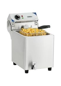 Casselin Electric fryer with drain valve 7 liters, Fritteuse