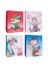 Rozette, Geschenkverpackung, Dekotasche 51x72x18cm Geburtstagsmix ROSETT (Geschenkbox, 1 x)