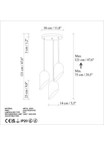 Opviq, Pendelleuchte, Kesik