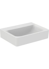 Ideal Standard, Waschbecken, Connect Cube Waschtisch 600mm E8102, ohne Hahnloch ohne Überlauf (460 mm, 600 mm)