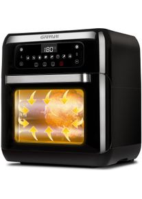 G3FERRARI G3 Ferrari Friggisano 2.0 Einzelbild 11 l Eigenst&auml;ndig 1500 W Heissluftfritteuse Schwarz, Fritteuse, Schwarz
