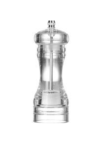 Hendi Salzmühle aus Acryl. Transparent, Pfeffermühle + Salzmühle, Transparent