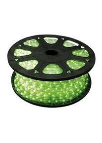 HQ Power Cadena ligera, 36 LED/metro, 1 canal, para uso interior y exterior, verde, 45 m