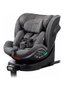 Babyauto, Kindersitz, SCUDDA Autositz Grau – ISOFIX, 360° Drehbar, ECE R129 (Kindersitz, ECE R129/i-Size Norm)