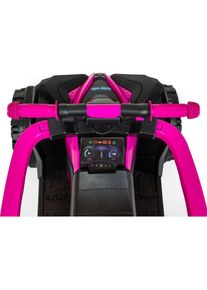 Ramiz, Babywippe, Baby Mix Mega Baby Reflektor mit Führungsstange rosa