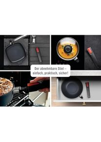 Woll Bratpfanne Diamond Lite, Pfanne + Kochtopf, Schwarz