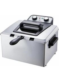 Continental Edison Fritteuse CEFR5IN3P Grau 5 L, Fritteuse
