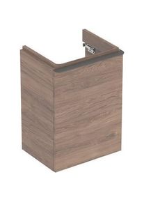 Geberit, Waschbeckenunterschrank, Smyle fonteinonderkast 1 deur 44 cm deur, noten hickory (44 x 35.5 x 62 cm)