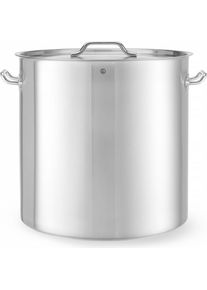 Hendi Bratentopf mit Deckel 98 l 500x500 mm Budget Line, Pfanne + Kochtopf, Silber