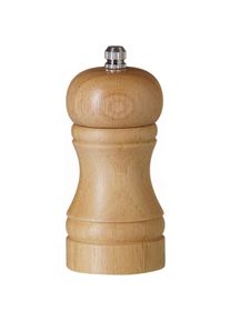 Hendi Pfeffermühle aus Holz. Holz hell, Pfeffermühle + Salzmühle, Braun