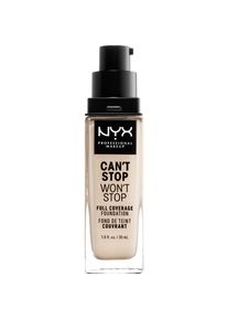 NYX Professional Make-Up, Foundation, Can't Stop Won't Stop (1.3 Light porcelain)