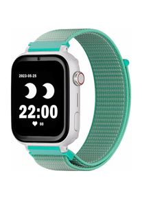 Save Family Savefamily White Casing + Mint Green Fabric Strap Sf-Sw+B.Ctvm (40 mm, 4G), Smartwatch