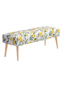 Tchibo - Sitzbank »Sit« - 113x39x41cm - braun - Polyester / Holz / Buchenholz