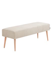 Tchibo - Sitzbank »Sit« - 113x39x41cm - creme - Polyester / Holz / Buchenholz