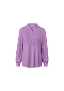 Tchibo - Blusenshirt mit Knopfleiste - Damen - Gr. S - lila