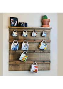 Hanah Home, Regal, Raf284 Decorative Wooden Wall Shelf