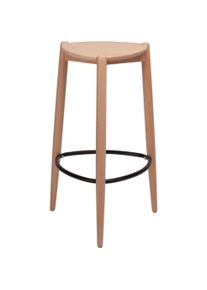 PAPERFLOW, Barhocker, Barhocker LUCK, 2er Set, aus Buche