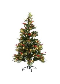 Esprit, Weihnachtsbaum, Weihnachtsbaum Home Rot grün PVC Metall 95 x 95 x 150 cm (150 cm)